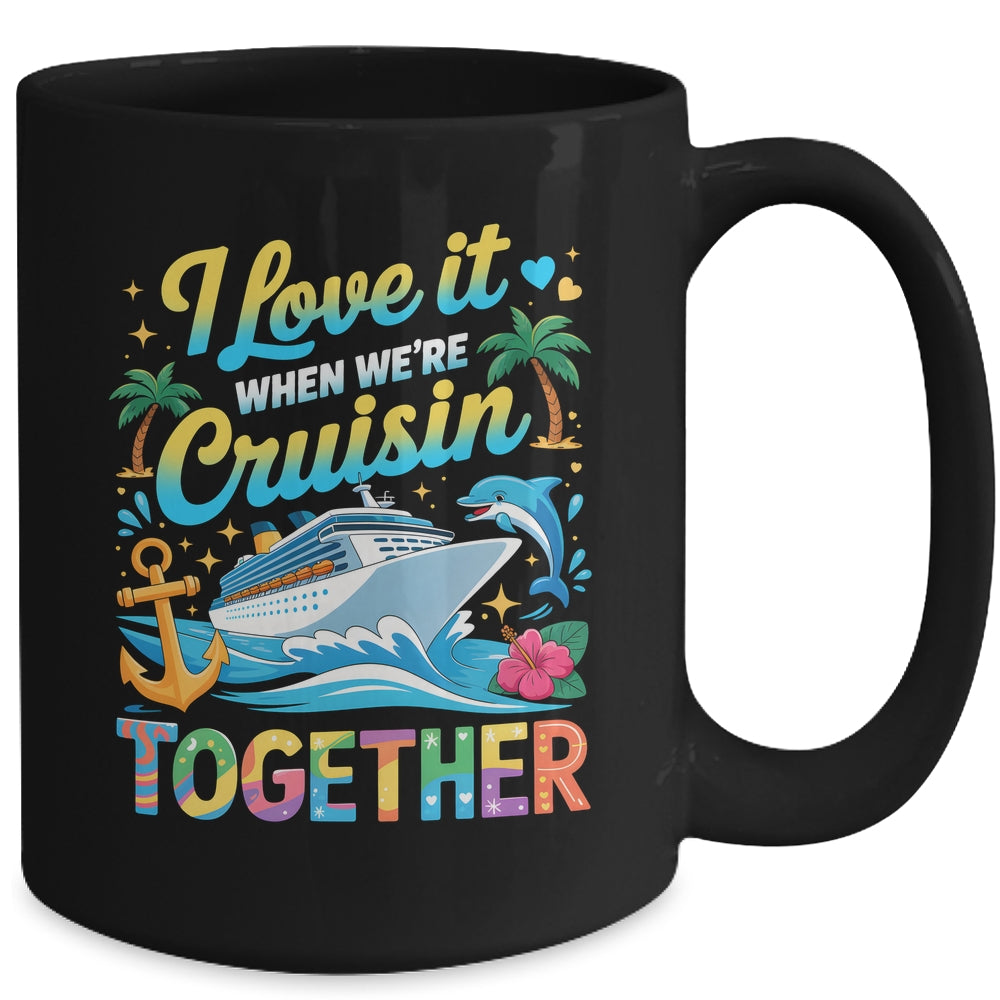 Cruise Squad 2025 Crusin Summer Vacation Matching Family Mug | siriusteestore