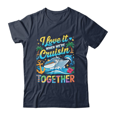Cruise Squad 2025 Crusin Summer Vacation Matching Family Shirt & Tank Top | siriusteestore