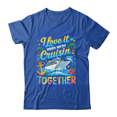 Cruise Squad 2025 Crusin Summer Vacation Matching Family Shirt & Tank Top | siriusteestore