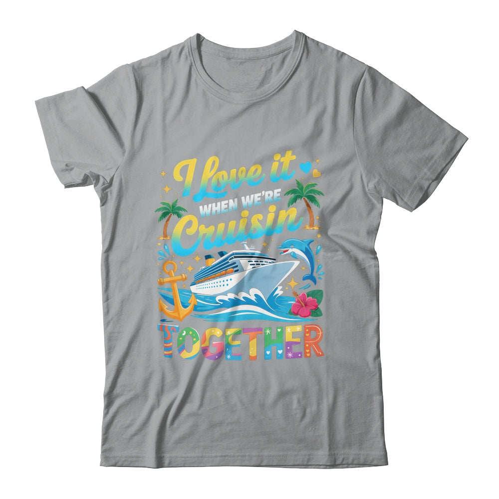 Cruise Squad 2025 Crusin Summer Vacation Matching Family Shirt & Tank Top | siriusteestore