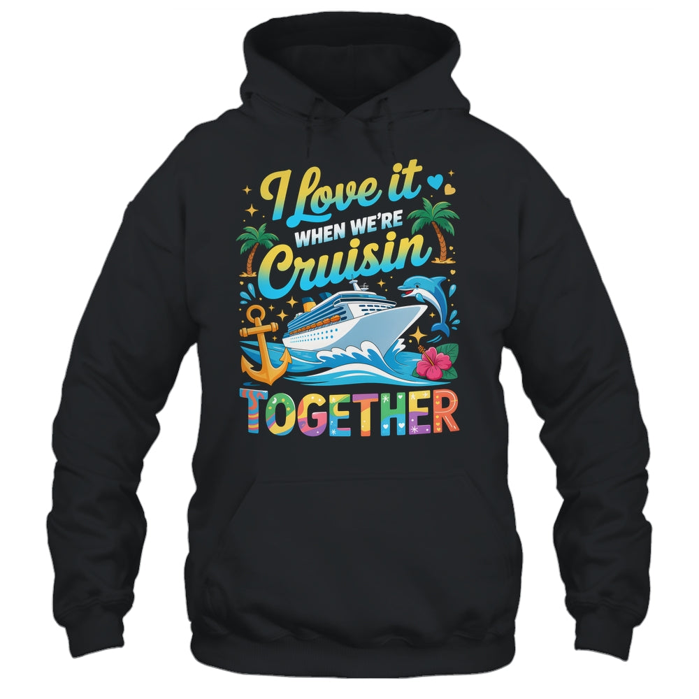 Cruise Squad 2025 Crusin Summer Vacation Matching Family Shirt & Tank Top | siriusteestore