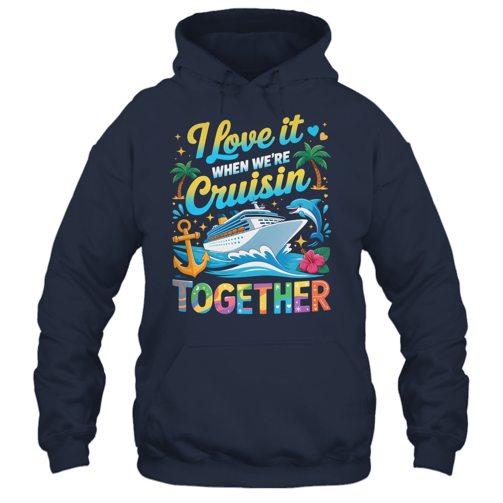 Cruise Squad 2025 Crusin Summer Vacation Matching Family Shirt & Tank Top | siriusteestore