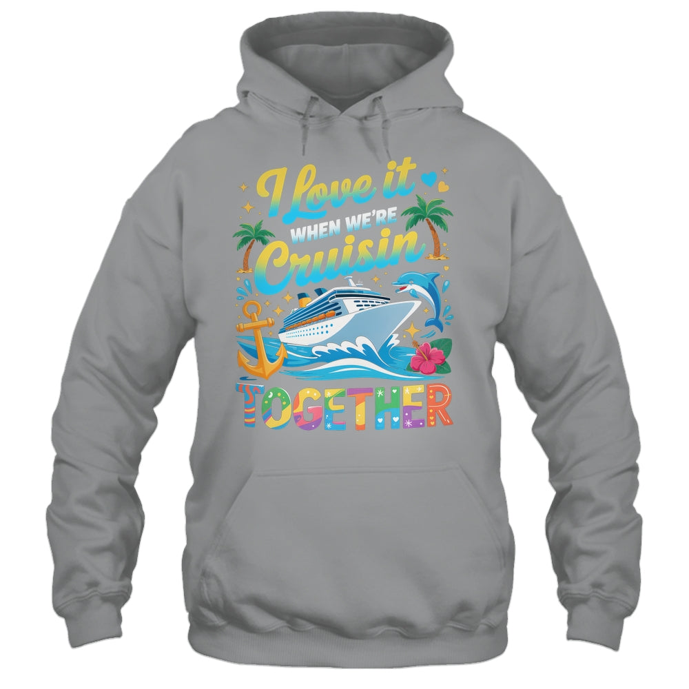 Cruise Squad 2025 Crusin Summer Vacation Matching Family Shirt & Tank Top | siriusteestore