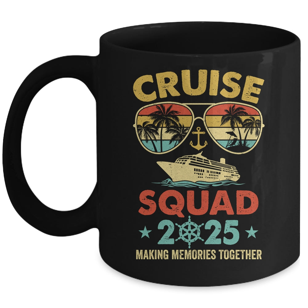 Cruise Squad 2025 Family Vacation Matching Group Summer Mug | siriusteestore