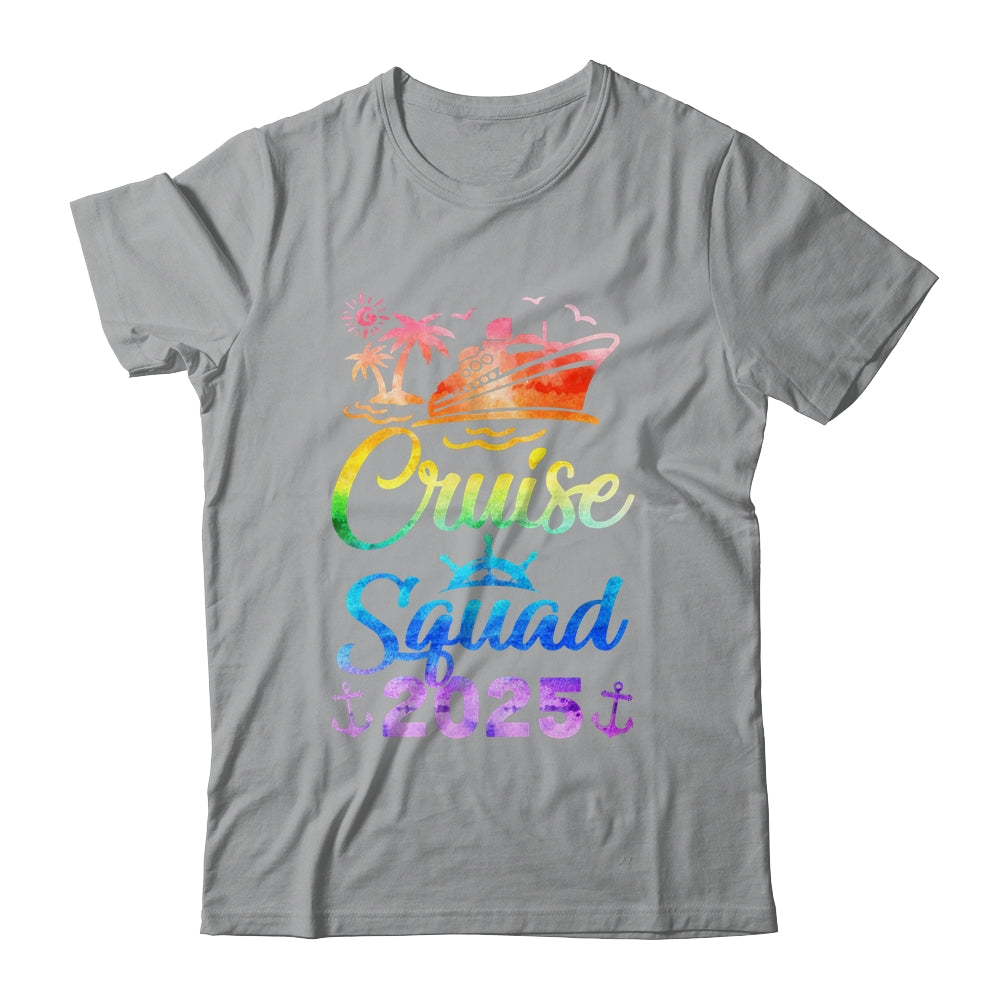 Cruise Squad 2025 Summer Vacation Family Friend Travel Group Shirt & Tank Top | siriusteestore
