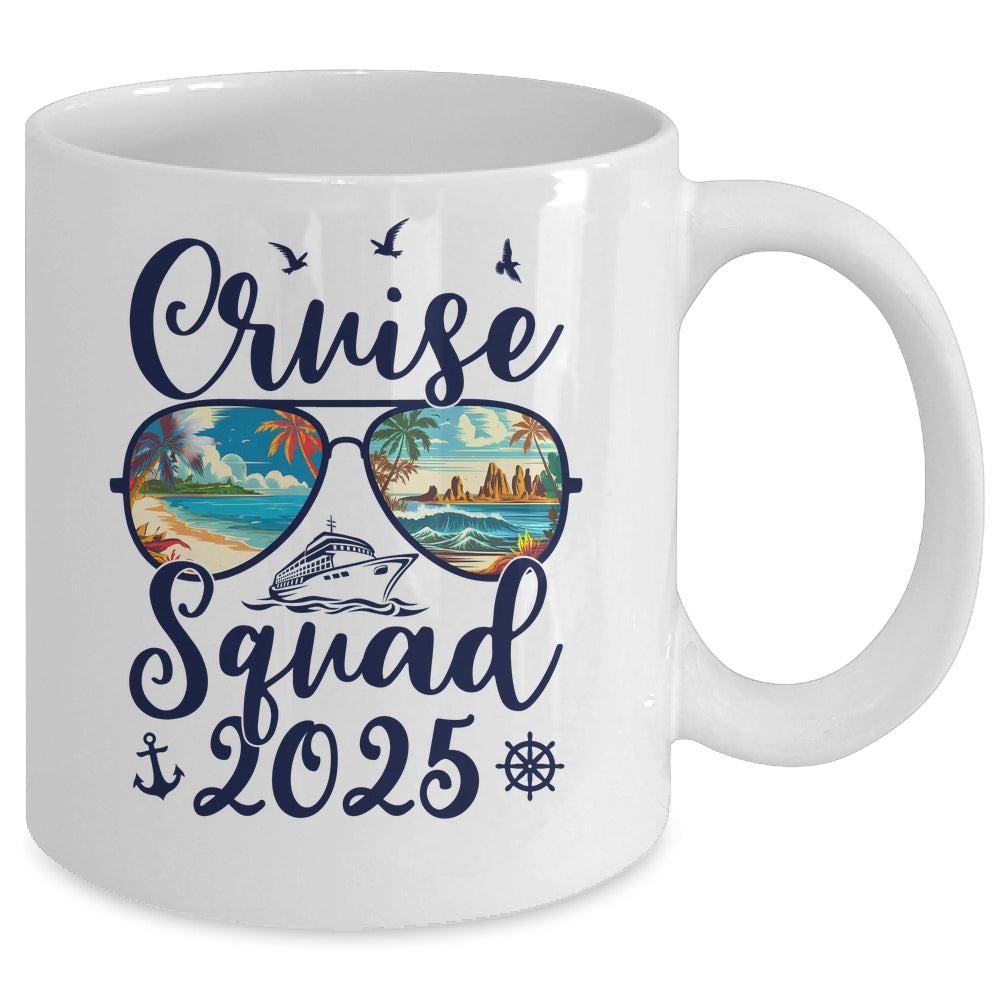 Cruise Squad 2025 Summer Vacation Matching Family Cruise Mug | siriusteestore