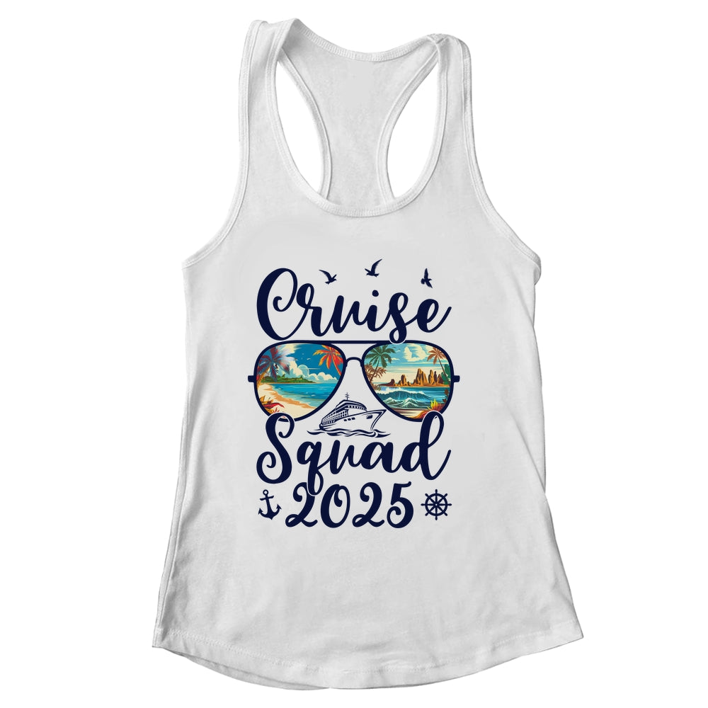 Cruise Squad 2025 Summer Vacation Matching Family Cruise Shirt & Tank Top | siriusteestore