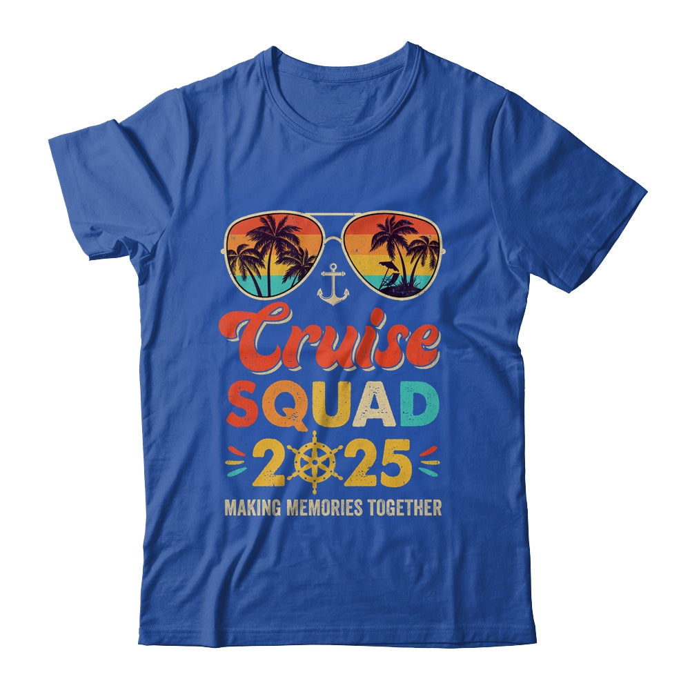 Cruise Squad 2025 Summer Vacation Matching Family Group Shirt & Tank Top | siriusteestore