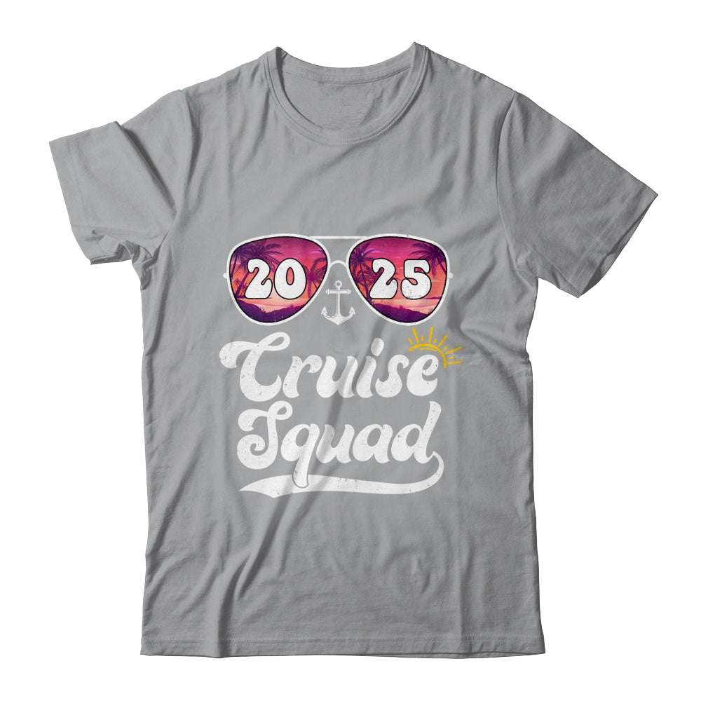 Cruise Squad 2025 Trip Vacation Family Matching Group Shirt & Tank Top | siriusteestore