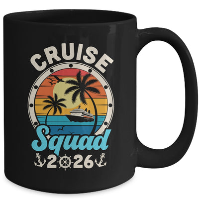 Cruise Squad 2026 Family Cruise Summer Vacation Matching Mug | siriusteestore