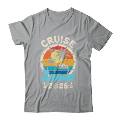 Cruise Squad 2026 Family Cruise Summer Vacation Matching Shirt & Tank Top | siriusteestore