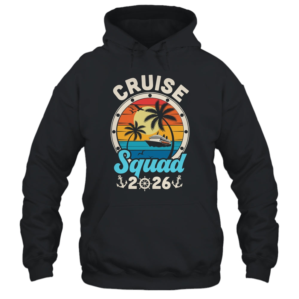 Cruise Squad 2026 Family Cruise Summer Vacation Matching Shirt & Tank Top | siriusteestore