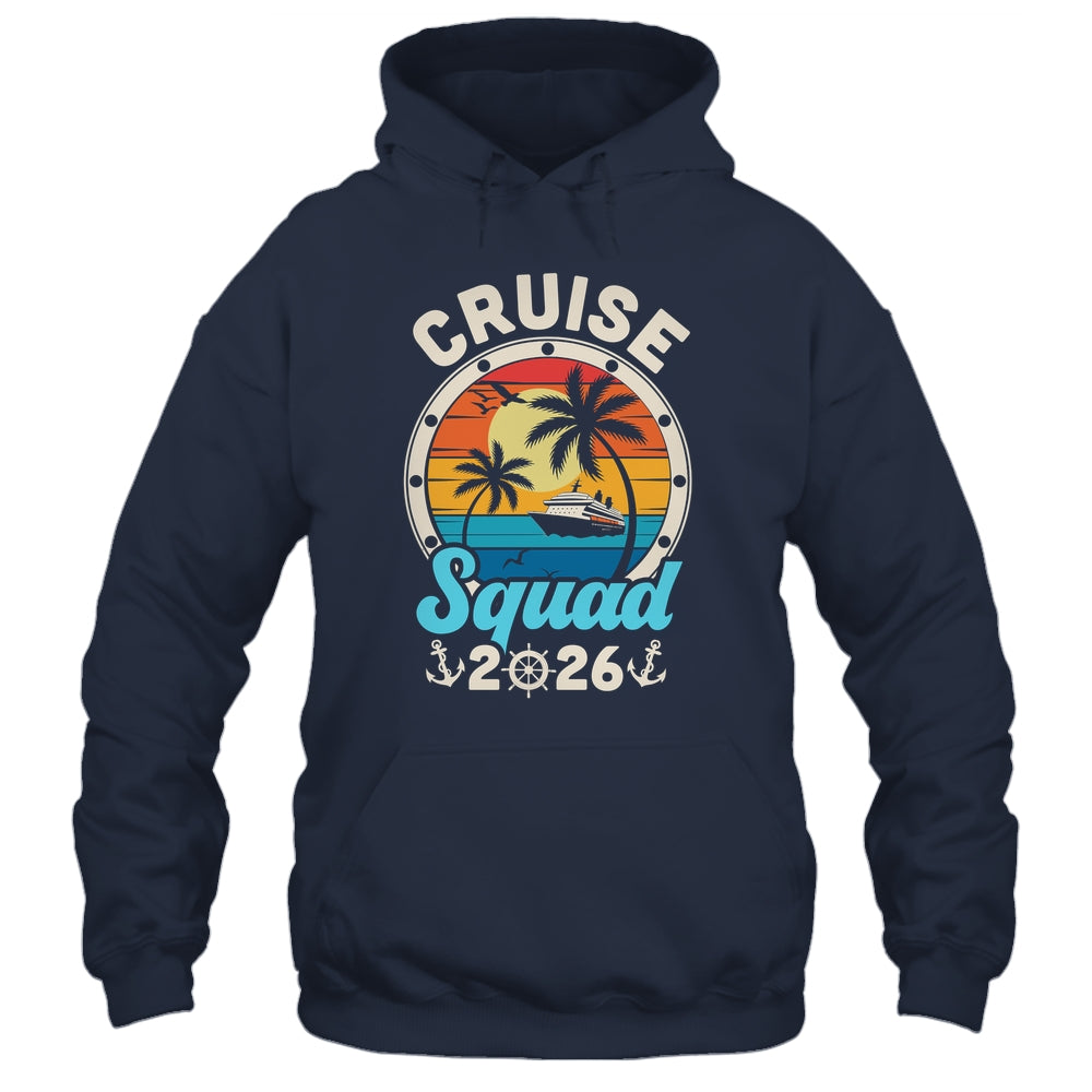 Cruise Squad 2026 Family Cruise Summer Vacation Matching Shirt & Tank Top | siriusteestore