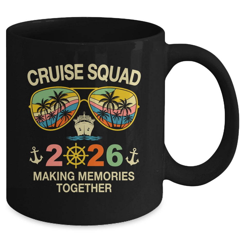 Cruise Squad 2026 Family Group Matching Summer Vacation Mug | siriusteestore