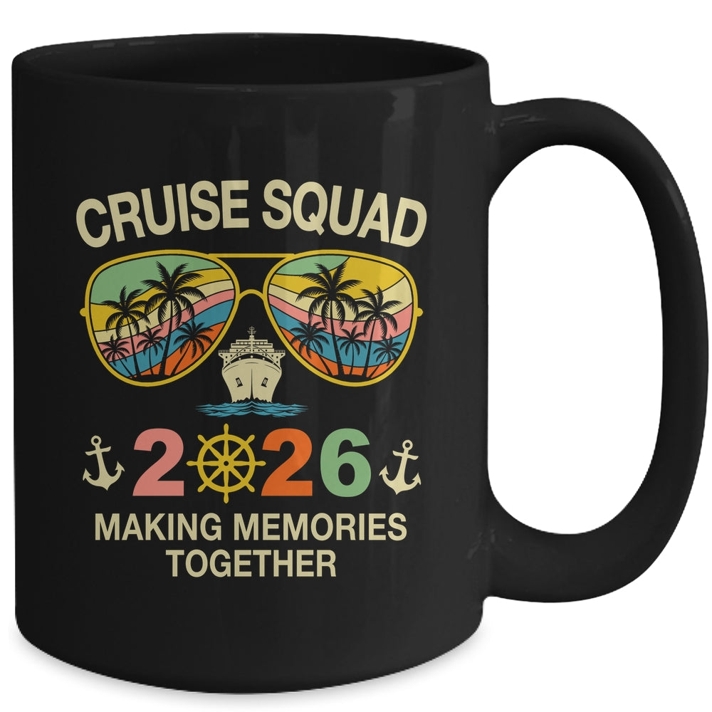 Cruise Squad 2026 Family Group Matching Summer Vacation Mug | siriusteestore