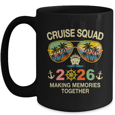 Cruise Squad 2026 Family Group Matching Summer Vacation Mug | siriusteestore