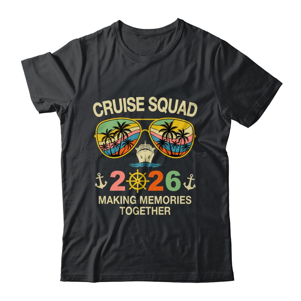 Cruise Squad 2026 Family Group Matching Summer Vacation Shirt & Tank Top | siriusteestore