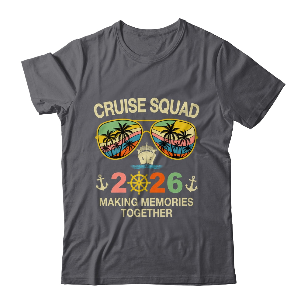 Cruise Squad 2026 Family Group Matching Summer Vacation Shirt & Tank Top | siriusteestore