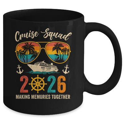 Cruise Squad 2026 Family Vacation Matching Group Summer Mug | siriusteestore