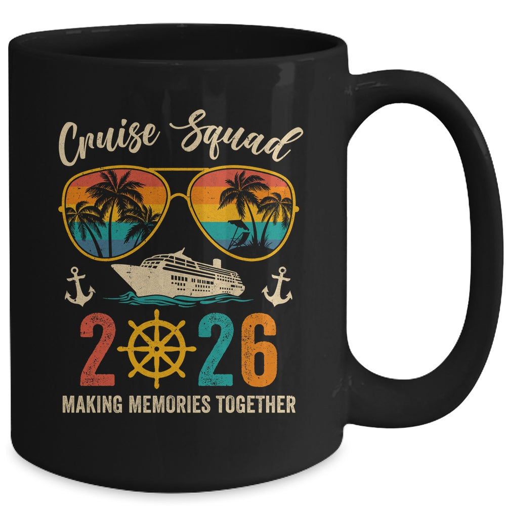 Cruise Squad 2026 Family Vacation Matching Group Summer Mug | siriusteestore