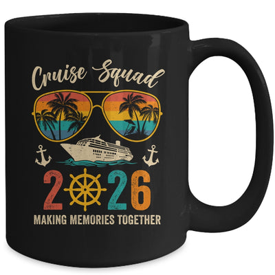 Cruise Squad 2026 Family Vacation Matching Group Summer Mug | siriusteestore