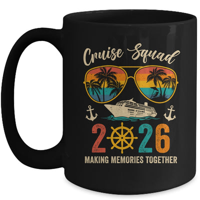 Cruise Squad 2026 Family Vacation Matching Group Summer Mug | siriusteestore