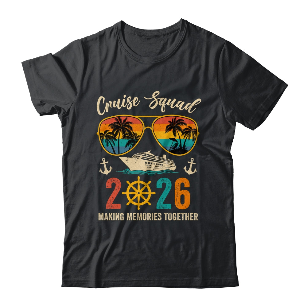 Cruise Squad 2026 Family Vacation Matching Group Summer Shirt & Tank Top | siriusteestore