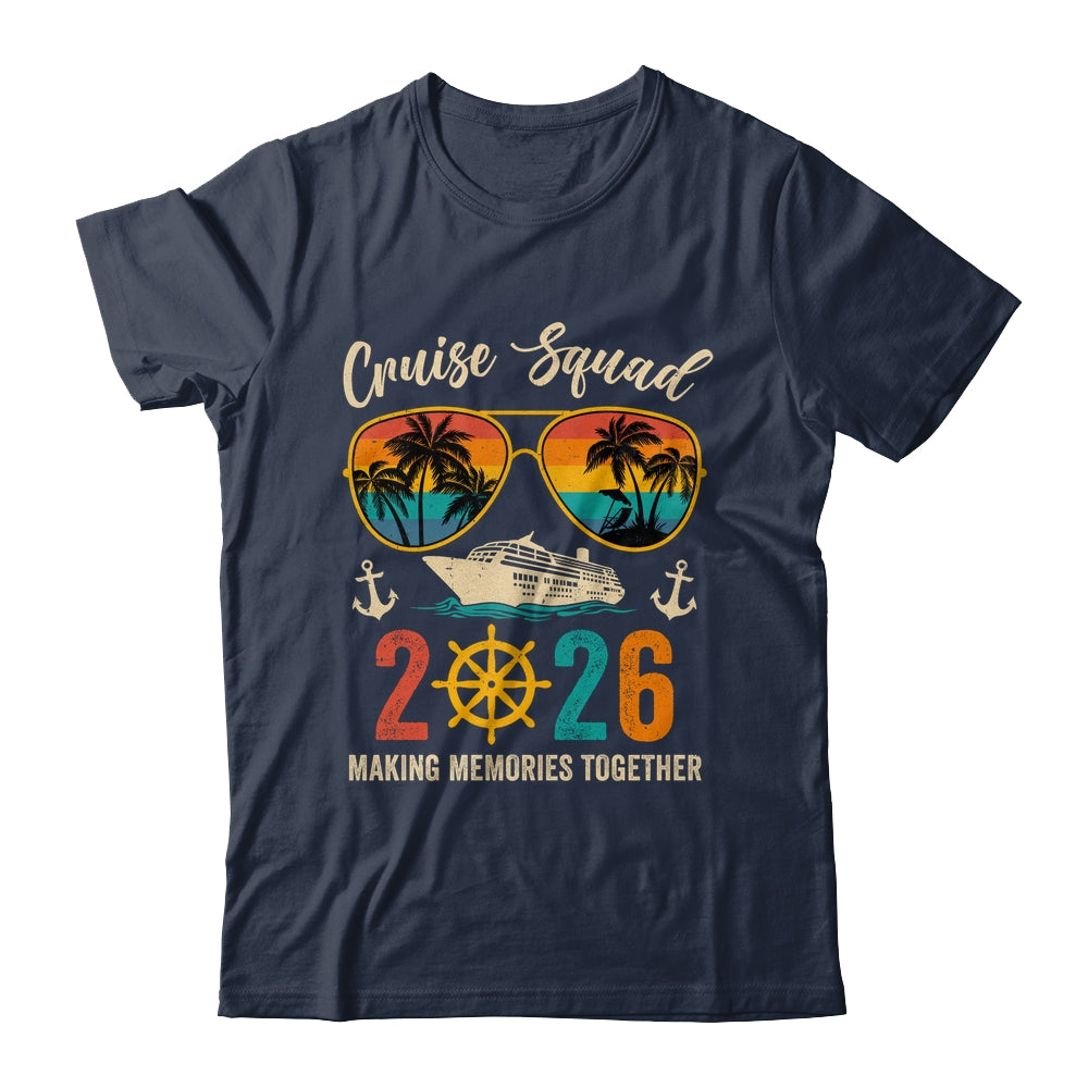 Cruise Squad 2026 Family Vacation Matching Group Summer Shirt & Tank Top | siriusteestore