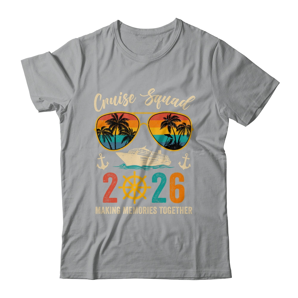 Cruise Squad 2026 Family Vacation Matching Group Summer Shirt & Tank Top | siriusteestore