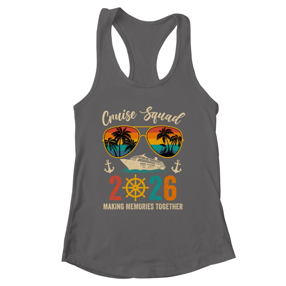 Cruise Squad 2026 Family Vacation Matching Group Summer Shirt & Tank Top | siriusteestore