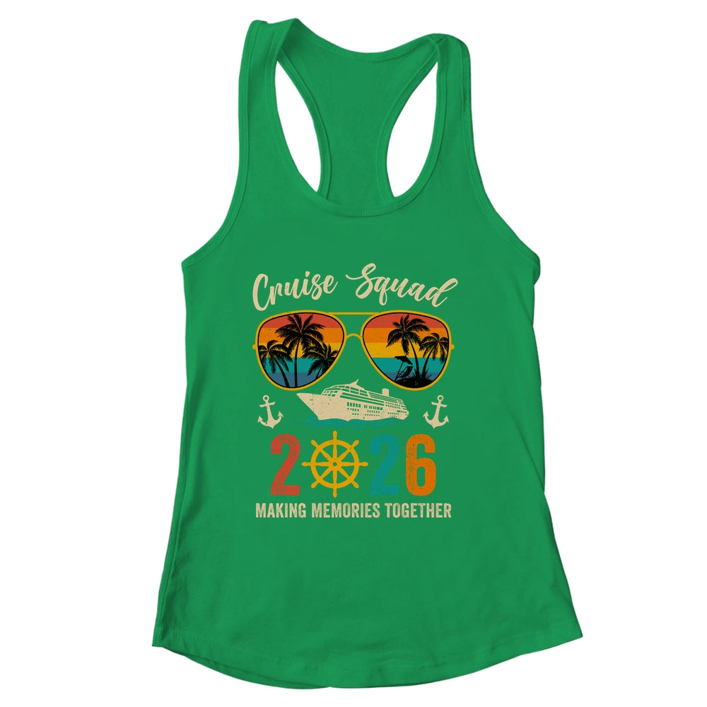 Cruise Squad 2026 Family Vacation Matching Group Summer Shirt & Tank Top | siriusteestore