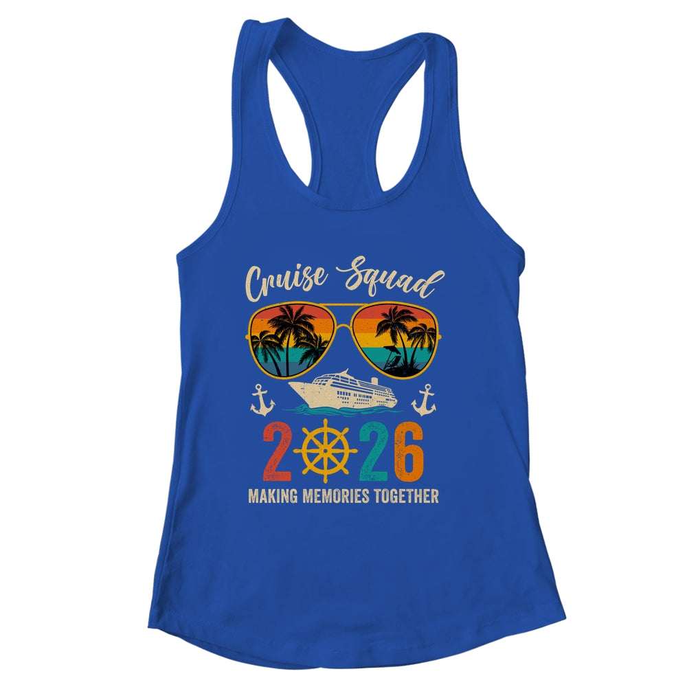 Cruise Squad 2026 Family Vacation Matching Group Summer Shirt & Tank Top | siriusteestore