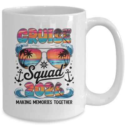 Cruise Squad 2026 Summer Vacation Family Cruise Matching Mug | siriusteestore