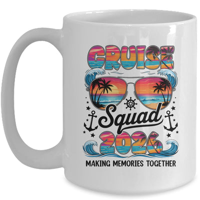 Cruise Squad 2026 Summer Vacation Family Cruise Matching Mug | siriusteestore