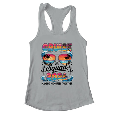 Cruise Squad 2026 Summer Vacation Family Cruise Matching Shirt & Tank Top | siriusteestore