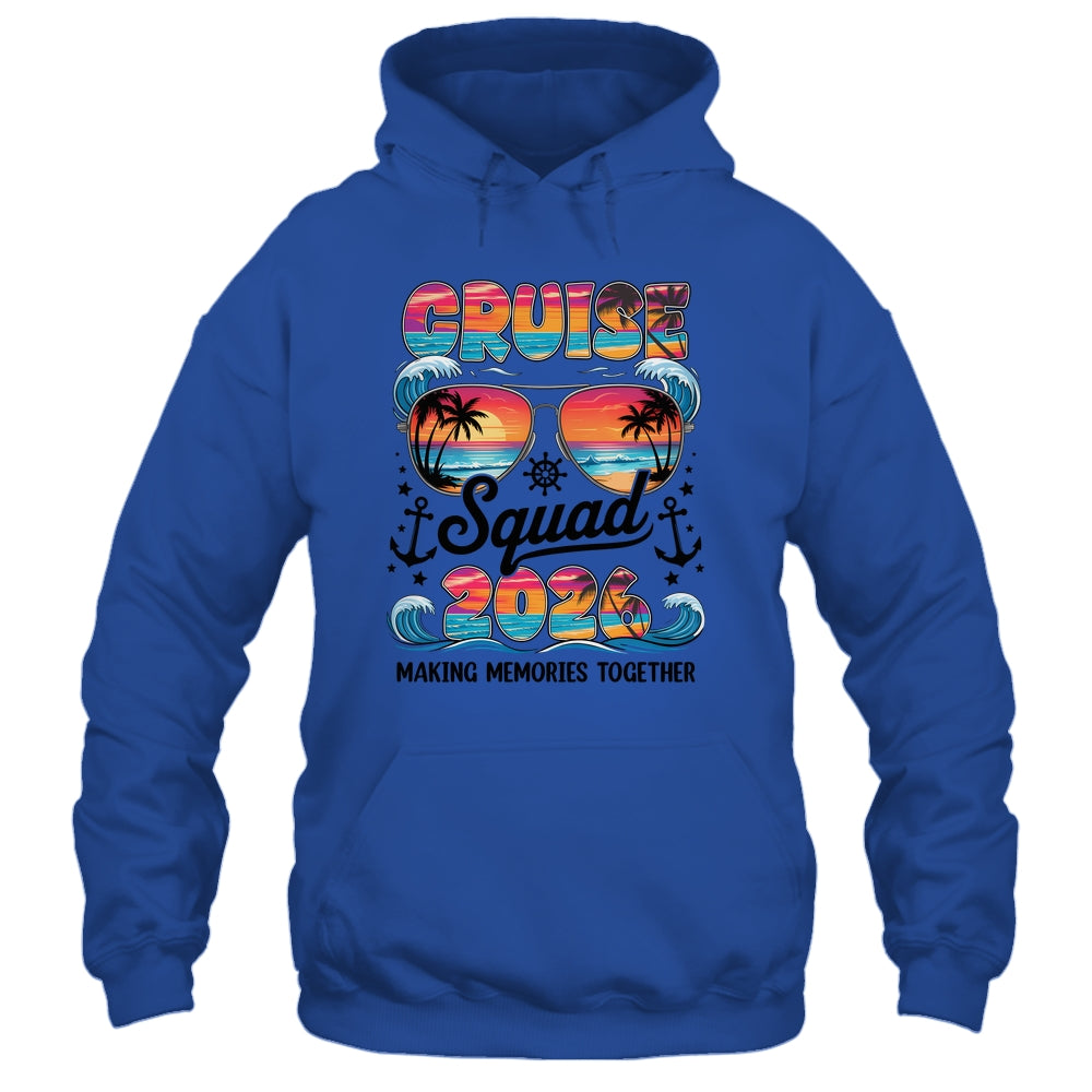 Cruise Squad 2026 Summer Vacation Family Cruise Matching Shirt & Tank Top | siriusteestore