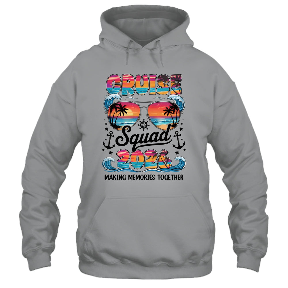 Cruise Squad 2026 Summer Vacation Family Cruise Matching Shirt & Tank Top | siriusteestore