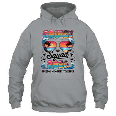 Cruise Squad 2026 Summer Vacation Family Cruise Matching Shirt & Tank Top | siriusteestore