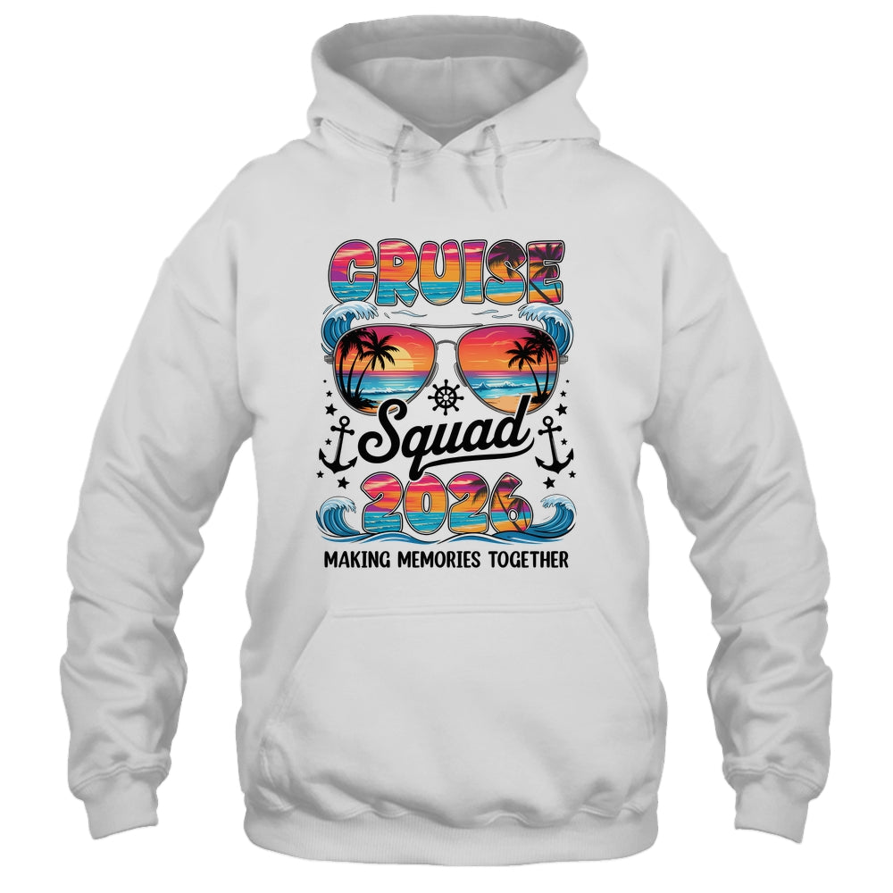 Cruise Squad 2026 Summer Vacation Family Cruise Matching Shirt & Tank Top | siriusteestore