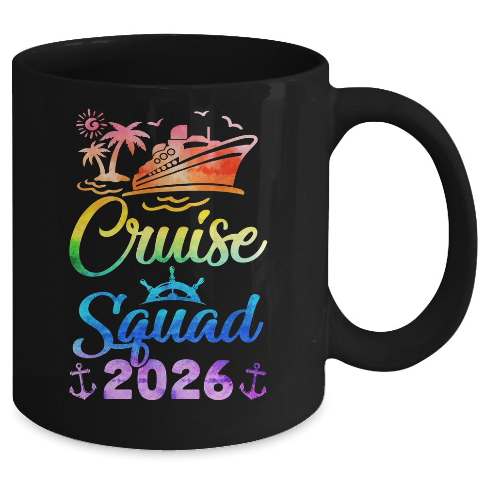 Cruise Squad 2026 Summer Vacation Family Friend Travel Group Mug | siriusteestore