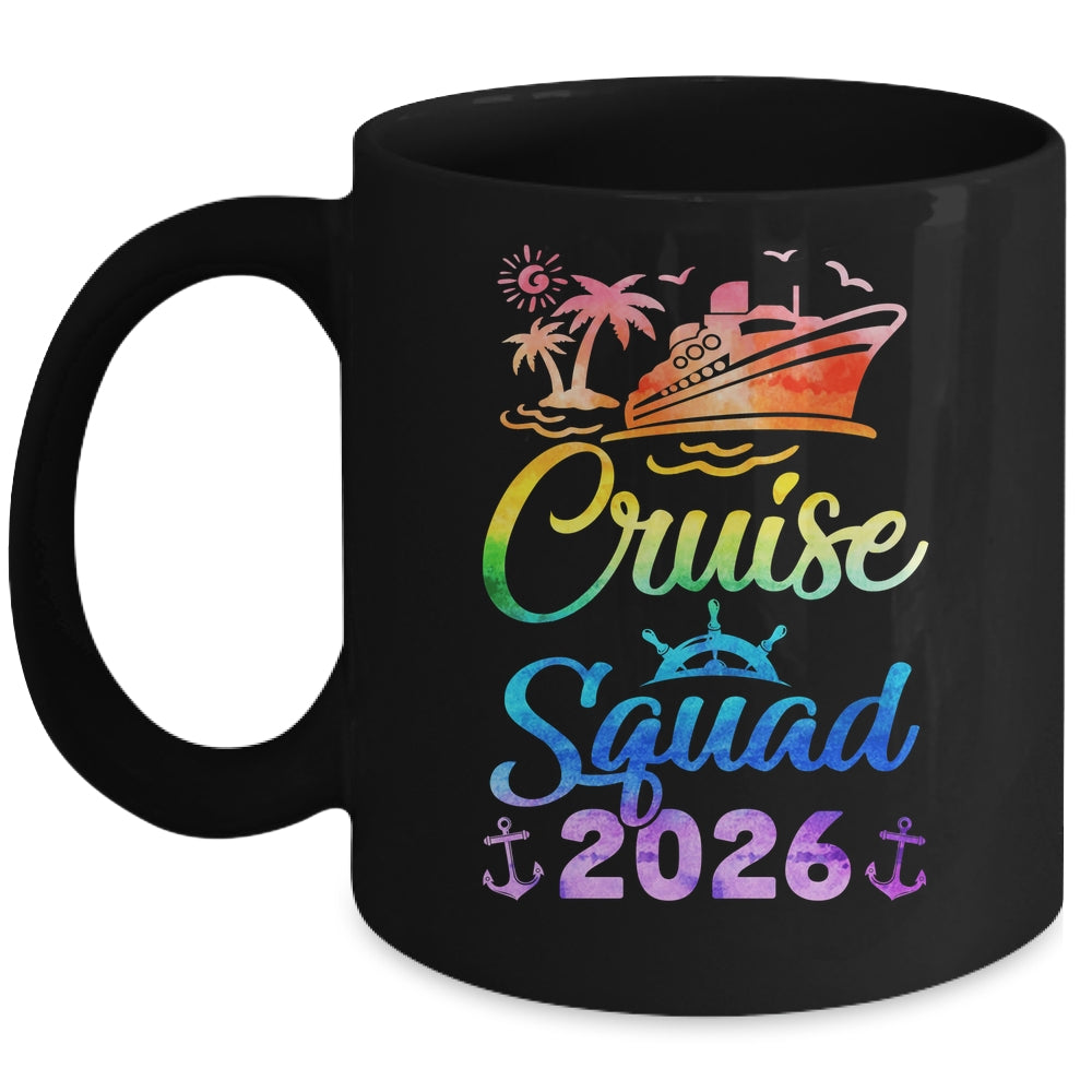 Cruise Squad 2026 Summer Vacation Family Friend Travel Group Mug | siriusteestore