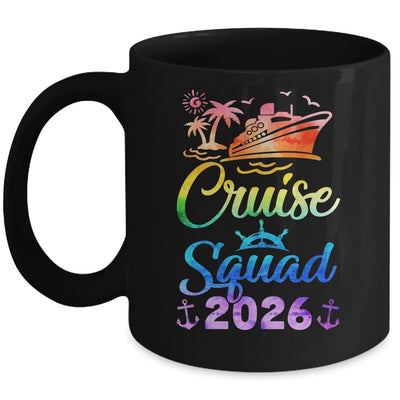 Cruise Squad 2026 Summer Vacation Family Friend Travel Group Mug | siriusteestore