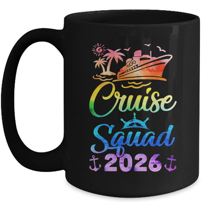 Cruise Squad 2026 Summer Vacation Family Friend Travel Group Mug | siriusteestore