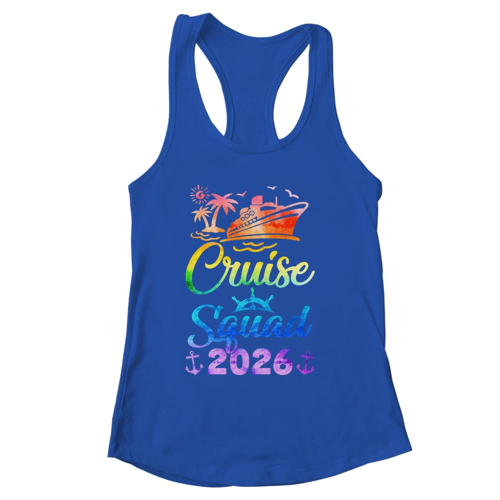 Cruise Squad 2026 Summer Vacation Family Friend Travel Group Shirt & Tank Top | siriusteestore