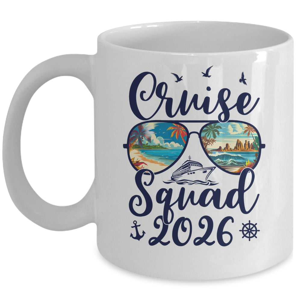 Cruise Squad 2026 Summer Vacation Matching Family Cruise Mug | siriusteestore