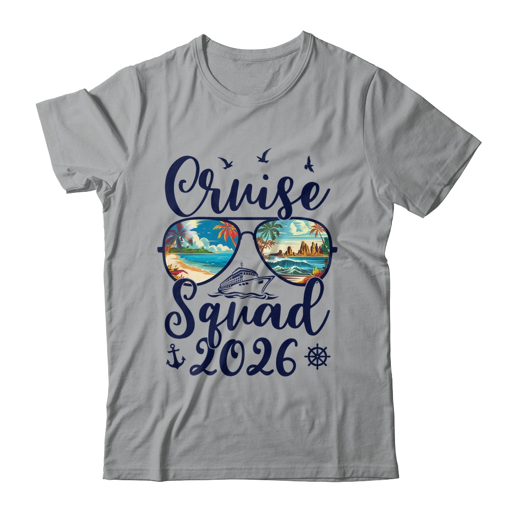 Cruise Squad 2026 Summer Vacation Matching Family Cruise Shirt & Tank Top | siriusteestore