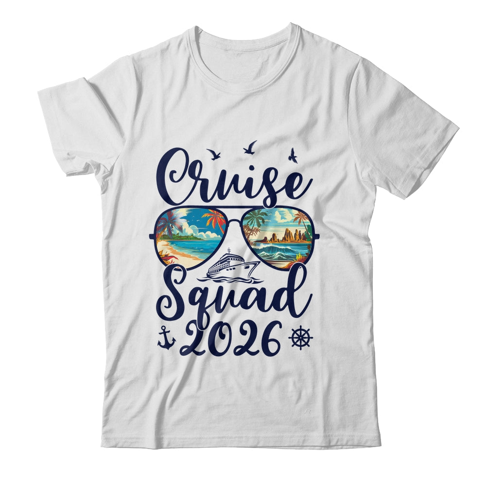Cruise Squad 2026 Summer Vacation Matching Family Cruise Shirt & Tank Top | siriusteestore