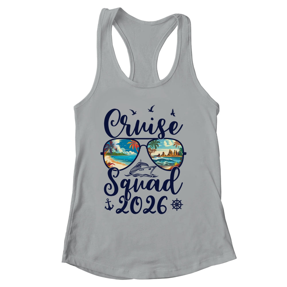 Cruise Squad 2026 Summer Vacation Matching Family Cruise Shirt & Tank Top | siriusteestore