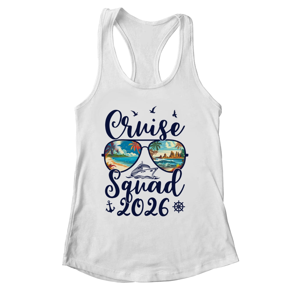 Cruise Squad 2026 Summer Vacation Matching Family Cruise Shirt & Tank Top | siriusteestore