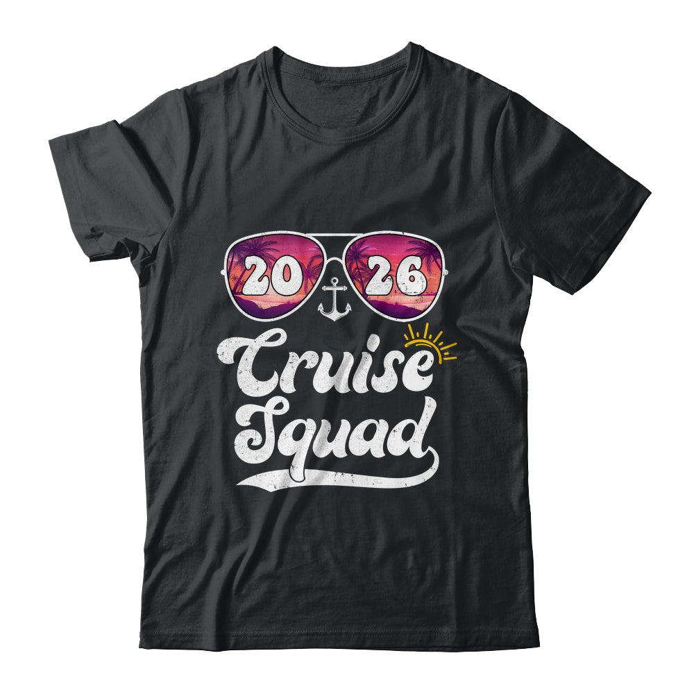 Cruise Squad 2026 Trip Vacation Family Matching Group Shirt & Tank Top | siriusteestore